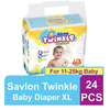 Twinkle Baby Diaper XL  24pc