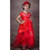 Dazzle Satin Gown-Red(9-10Y)