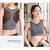 All In One (Sports Bra and Blouse)-Gray, Size: M