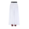 White China Linen Relaxed Women Plazzo Wear