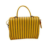 Yellow PU Leather Designer Hand Bags For Women