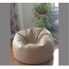 Super Comfortable Lazy Sofa_XXl Pumpkin Shape_Off White