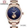 CV71 Carnival Skeleton Sapphire Crystal Automatic Watch for Women