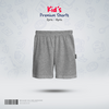 Fabrilife Kids Premium Shorts- Gray-melange