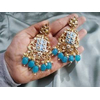 Mumbai Collection Ear Ring (Light Blue)