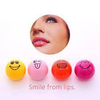 Romantic bear smile ball Lip Balm moisturing change color lip waterproof -multicolor 1pcs