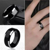 Black Stainless Steel Hot Ring