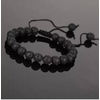 Natural stone lava rock bead bracelet men chakra bracelet women yoga stretch diffuser bracelet Manufacturer Competitive Price