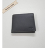 Genuine Leather Men's Wallet - MW1, Color: Black