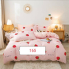 Pink Strawberry Chocolate Cotton Bed Cover