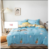 Sky Blue & Fruit Cotton Bed Cover