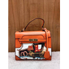 Lady Clutch Shoulder Handbags Luxury Purses and Handbags (Orange)