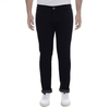 NZ-13061 Slim-fit Stretchable Denim Jeans Pant For Men - Deep Black