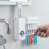 Automatic Toothpaste Dispenser And Brush Holder Set