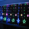 Star Curtain LED Light 12pcs Set Multicolor