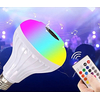 Smart Led Remote Control Bluetooth Speaker Music Bulb Light