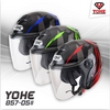 YOHE 857-05 Helmet, Color: Black