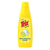 Trix Dishwashing Liquid 250ml Refill Lemon Fragrance for Scratch-Free Sparkling Clean Dishes, removes grease stains with power-rich thick foam