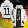 Team Germany Premium Hoodie For Winter, Size: M