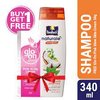 Parachute Naturale Shampoo Anti Hair Fall 340ml (Glo-On Pink Glow Cream 50g Free)