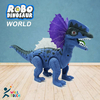 Alloy Die cast Mini METAL BUS Car Model Super Speed Mini Latest Toy Gift For Kids & For dinosaur_robo_272_blue