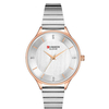 CURREN 9081 Ladies Watch Fashion Women Wrist Watches Casual Dress Crystal Clock Relogio Feminino - Silver , Pink