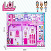 Dream Room Doll House Fashion Doll Villa And Furniture Set For Kids Good Quality (Best Gift)