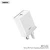 Remax RP-U46 Sinsu Series Fast Charging Adapter Charger PD 18W Type-C