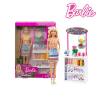 Barbie GRN75? Smoothie Bar Playset with Blonde Doll, Smoothie Bar & 10 Accessories