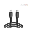 WiWU F20 100W Fast Charging Type-C To Type-C Charging Cable- Black