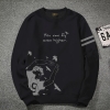 Premium Quality Fly Black Color Cotton High Neck Full Sleeve Sweater for Men
