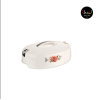 Asian Elegant Casserole Oval Hotpot 5.0 Ltr White  DLX5000