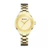 CURREN 9015 - Golden Stainless Steel Analog Watches for Women - Golden