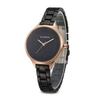CURREN 9015 Black Stainless Steel Analog Watch For Women