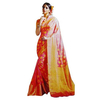 Indian Tussar Silk Saree For Women - Pink