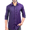 Men Purple Full Sleeve Casual Shirt