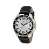 Fastrack Black Leather Analog Watch for Men