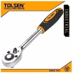 TOLSEN Quick Release Reversible Socket Ratchet 3/8" Square Drive) Industrial Series 15119