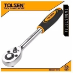 TOLSEN Quick Release Reversible Socket Ratchet Wrench 1/4" Square Drive Industrial Series 15118