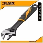 TOLSEN Adjustable Wrench (300mm, 12) Industrial GRIPro Series 15311