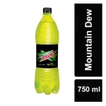 Mountain Dew 750ml (16 Pieces) Pet Bottle