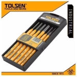 TOLSEN Industrial 6pcs Nail Punch Tool Set with Case (HRC56-62) 25090