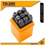 TOLSEN 9pcs Steel Number Punch Stamp Set (3mm) 25094
