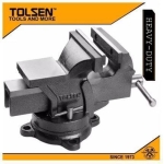 TOLSEN Bench Vice (6inch 150mm) Swivel Base with Anvil 10105
