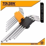 TOLSEN 9pc Torx Long Arm Allen Hex Key Set 20056