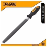 TOLSEN 8" Steel File Half Round TPR Handle 32005