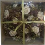 French Rose Wreath In Gift Box (CW/25) 37X37X9CM H