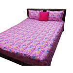 Light Pink Bedsheet Set & Pillow Cover