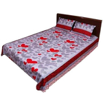 Gray Bedsheet Set & Pillow Cover
