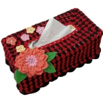 Tissue Box Cover- Red